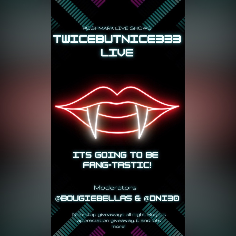 Neon Vampire Fang-tastic Flyer